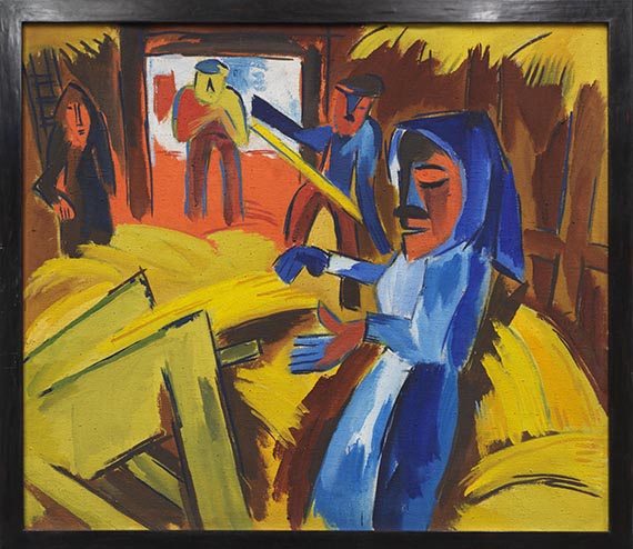 Karl Schmidt-Rottluff - Scheune (Jershöft) - Cornice